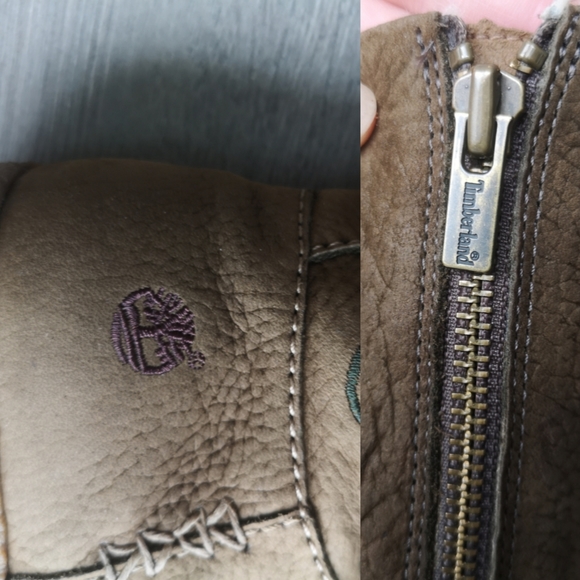 Timberland Special Limited Edition Shertang Shearling Brown Suede Leather Boots - Picture 4 of 16